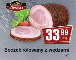 Boczek rolowany z wędzarni