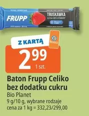 Planet - Baton Frupp Celiko bez dodatku cukru