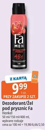 Fa - Dezodorant/Żel pod prysznic