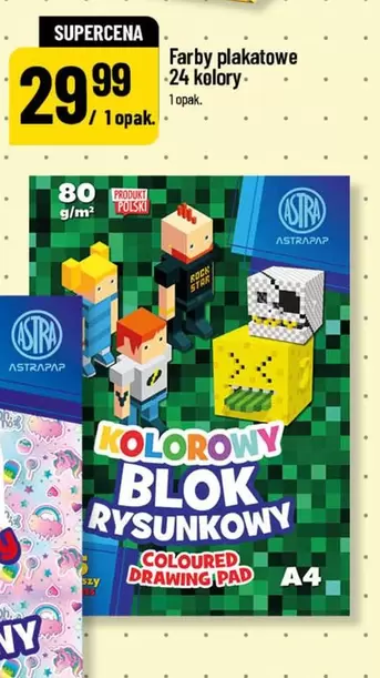 Star - Kolorowy Blok Rysunkowy