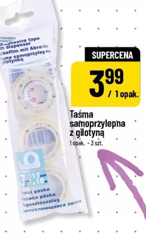 Mm - Taśma samoprzylepna z gilotyną