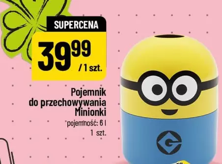 Pojemnik do przechowywania Minionki