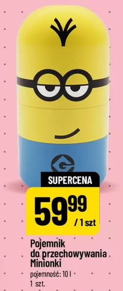 Pojemnik do przechowywania Minionki