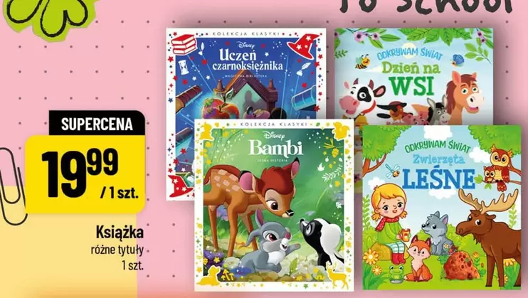 Disney - Książka różne tytuły