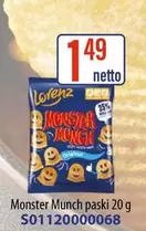 Monster - Munch paski
