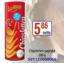 Chipsletten paprika