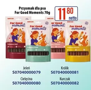 Moments - Przysmak dla psa For Good  70g