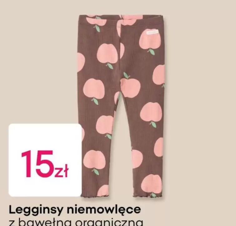 Legginsy niemowlęce