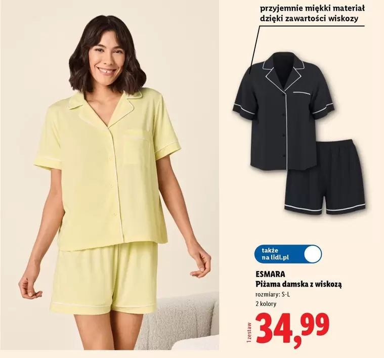 Piżama damska z wiskozą