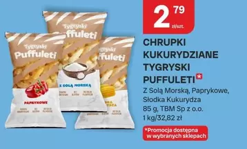 Sp - Chrupki kukurydziane tygryski puffuleti