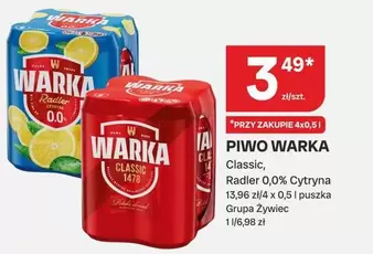 Classic - PIWO WARKA Radler 0.0% Cytryna
