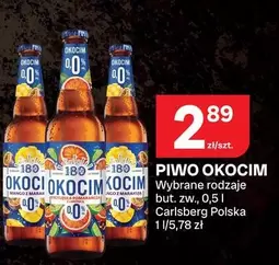 PIWO OKOCIM Wybrane rodzaje