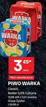 Classic - PIWO WARKA , Radler 0,0% Cytryna