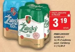 PIWO Zatecky 4x500 ml