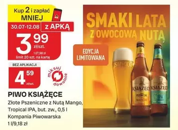 Złote Pszeniczne z Nutą Mango, Tropical IPA