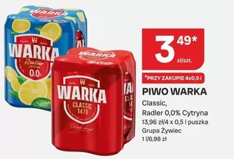 Classic - PIWO WARKA , Radler 0,0% Cytryna