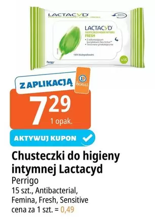 Chusteczki do higieny intymnej