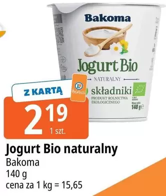Jogurt Bio naturalny