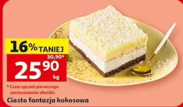 Ciasto fantazja kokosowa