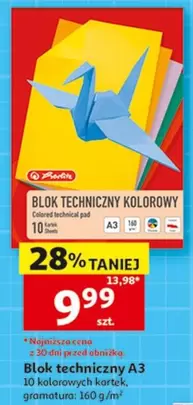 Blok techniczny kolorowy