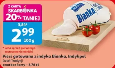 Pierś gotowana z indyka