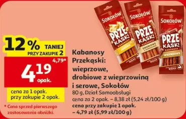 Kabanosy Przekąski