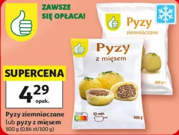 Pyzy ziemniaczane lub pyzy z mięsem