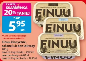 Finuu klasyczne, solone lub bez laktozy