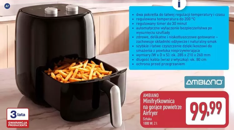 Ok - Mini air fryer