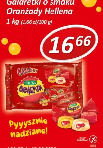 Galaretki o smaku Oranżady