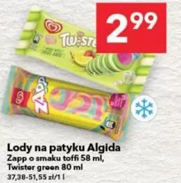 Lody na patyku