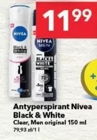 Black - Antyperspirant & White Clear, Men original