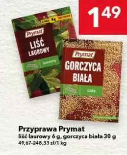 liść laurowy, gorczyca biała