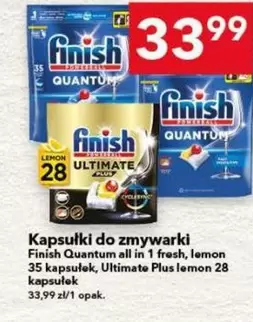 Plus - Kapsułki do zmywarki all in 1 fresh, lemon, Ultimate lemon