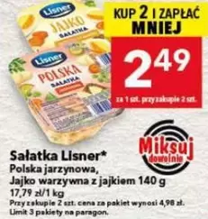 Sałatka Polska jarzynowa, Jajko warzywna