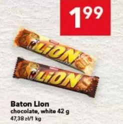 Baton Lion chocolate, white