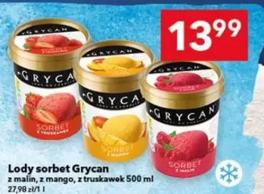 Lody sorbet
