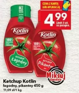 Ketchup Łagodny, Pikantny