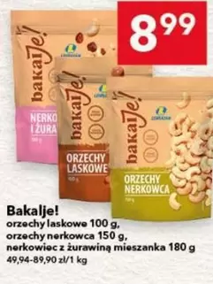 Man - orzechy laskowe, orzechy nerkowca, mieszanka