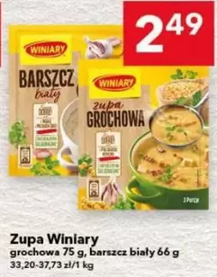 Zupa grochowa, barszcz biały