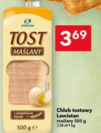 Chleb tostowy maślany