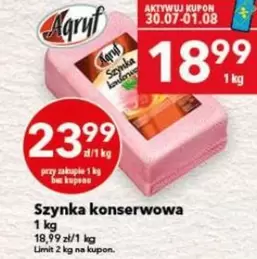 Ba - Szynka konserwowa