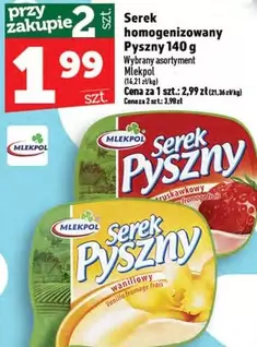Serek homogenizowany Pyszny