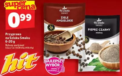 Ziele Angielskie, Pieprz Czarny