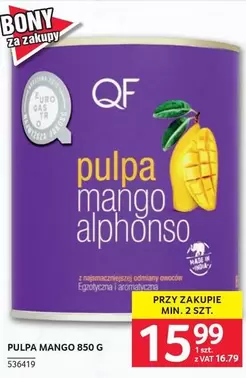 Euro - PULPA MANGO ALPHONSO 850 G