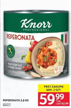 PEPERONATA 2,6 KG