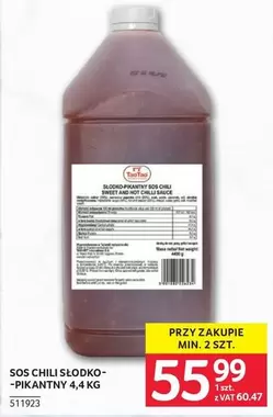SOS CHILI SŁODKO -PIKANTNY 4,4 KG 511923
