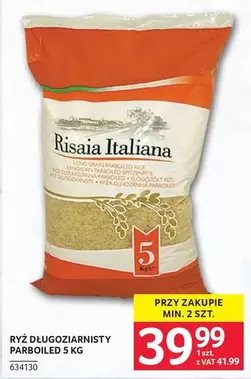 Ryż długoziarnisty parboiled 5 kg