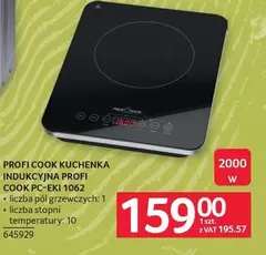 KUCHNENKA INDUKCYJNA COOK PC-EKI 1062