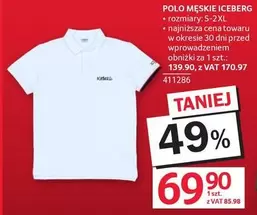 Polo - POLO MĘSKIE ICEBERG